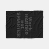 Couverture Polaire Work Harder Not Smarter Sarcastic Stud People  (Devant (Horizontal))