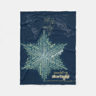 Couverture Polaire World of Starlight Fleece Blanket