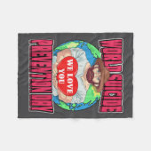 Couverture Polaire World Suicide Prevention Day Motivational Dad Sept (Devant (Horizontal))