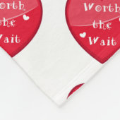Couverture Polaire Worth the Wait - Adoption - Nouveau bébé (Coin)