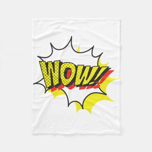 Couverture Polaire Wow journée gratuite Classique (Devant)