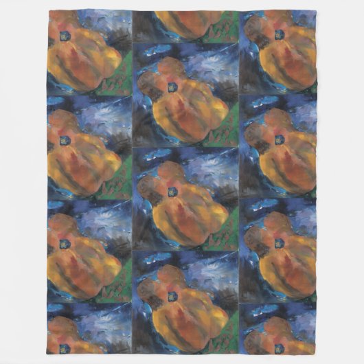 Couverture Polaire Wrap yourself in a Kiss (Devant)