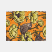 Couverture Polaire Wrens dans le jardin d'anémones jaunes (Devant (Horizontal))