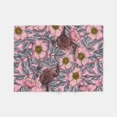 Couverture Polaire Wrens en rose (Devant (Horizontal))