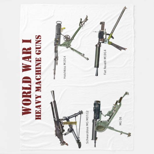 COUVERTURE POLAIRE WW I LOURD MACHINE GUNS (Devant)