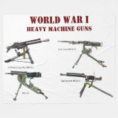 COUVERTURE POLAIRE WW I LOURD MACHINE GUNS (Devant (Horizontal))