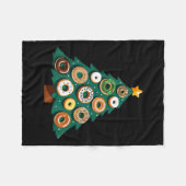 Couverture Polaire X-mas Morning Breakfast Pastry And Bakery Shop Uni (Devant (Horizontal))