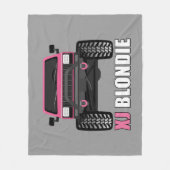 COUVERTURE POLAIRE XJ ROSE (Devant)