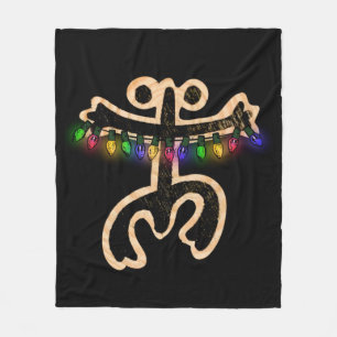 Couverture polaire Xmas Coqui Taino