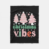 Couverture Polaire Xmas Gift Christmas Vibes (Devant)