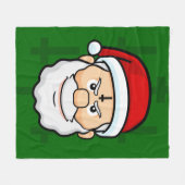 Couverture Polaire xmas hail père Noël (Devant (Horizontal))