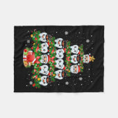 Couverture Polaire Xmas Lights Dents Docteur Dentist Dents Dents Dent (Devant (Horizontal))