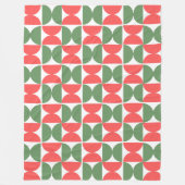 Couverture Polaire Xmas Mid-Century (Devant)