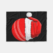 Couverture Polaire Xmas Santa Hat Christmas Cricket  (Devant (Horizontal))