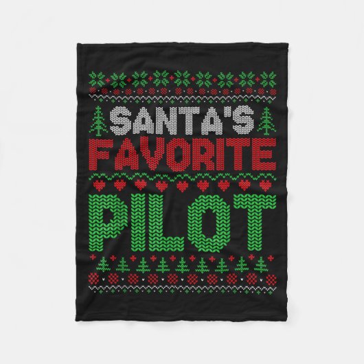 Couverture Polaire Xmas Santa's Favorite Lot Funny Ugly Christmas Swe (Devant)