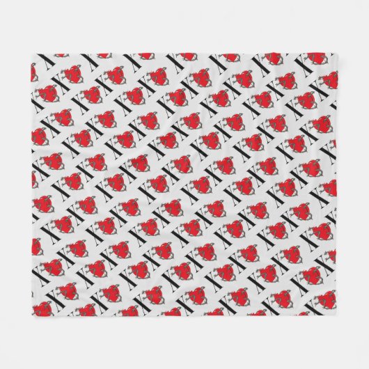 COUVERTURE POLAIRE XOXO (Devant (Horizontal))