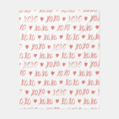 COUVERTURE POLAIRE XOXO (Devant)