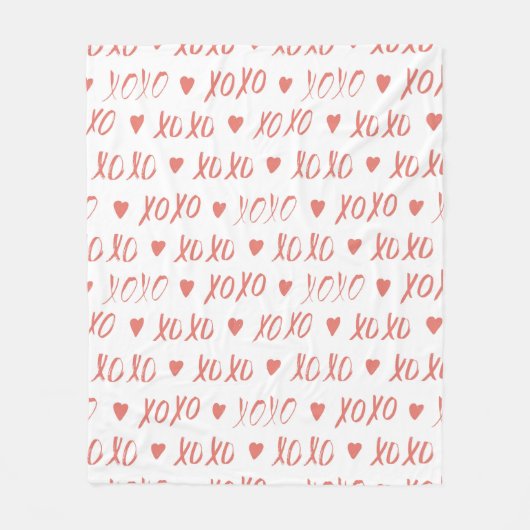 COUVERTURE POLAIRE XOXO (Devant)