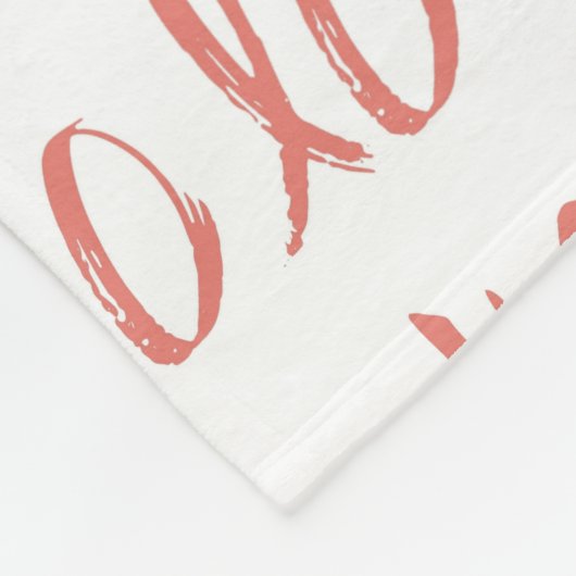 COUVERTURE POLAIRE XOXO (Coin)