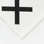 Couverture Polaire Xs et Os blancs et noirs (Coin)