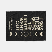 Couverture Polaire Y Avait-Il Dans Indiana Total Solar Eclipse 2024 (Devant (Horizontal))