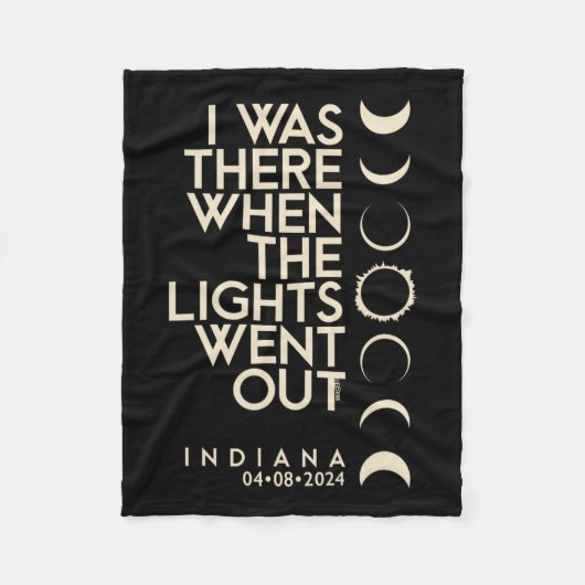 Couverture Polaire Y Avait-Il Dans Indiana Total Solar Eclipse 2024 (Devant)