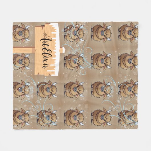 Couverture Polaire Yak Winter Breeze (Devant (Horizontal))