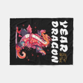Couverture Polaire Year Of The Dragon Funny Dragons Chinese Zodiac Si (Devant (Horizontal))