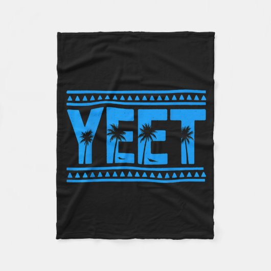 Couverture Polaire Yeet Funny Slang Quote Humor Meme  (Devant)