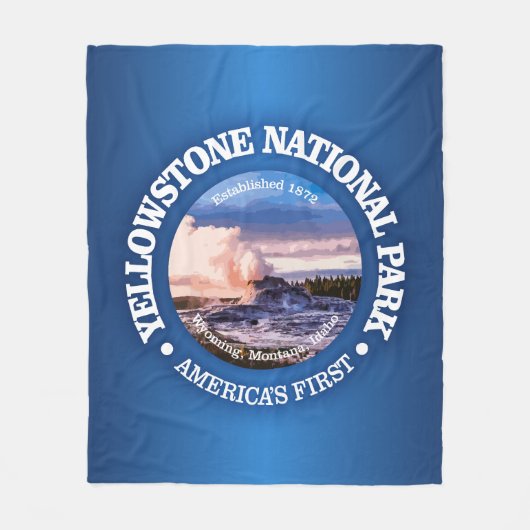 Couverture Polaire Yellowstone NP 2 (Devant)