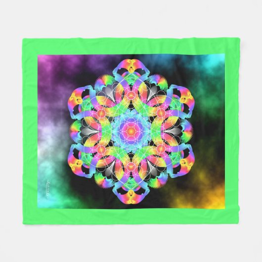 Couverture Polaire Yeux d'appréciation (Devant (Horizontal))