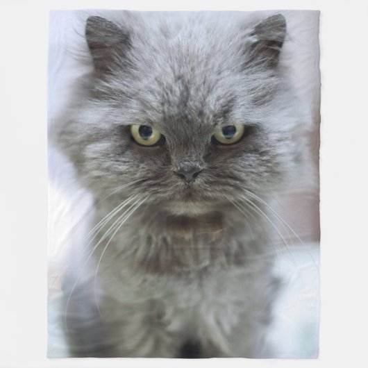 COUVERTURE POLAIRE YEUX DE CHAT (Devant)
