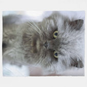 COUVERTURE POLAIRE YEUX DE CHAT (Devant (Horizontal))