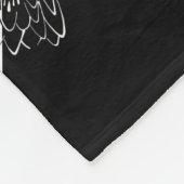 Couverture Polaire Yin Yang Black Lotus Blossom (Coin)