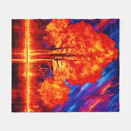 Couverture Polaire Yoga Mat (Devant (Horizontal))