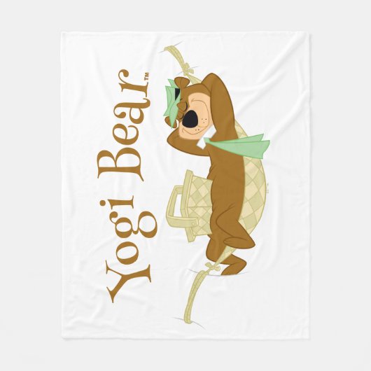 Couverture Polaire Yogi Bear Pique-nique Hammock Nap Time (Devant)