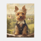 Couverture Polaire Yorkie (Devant)