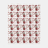 Couverture Polaire Yorkie  (Devant)