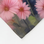 Couverture Polaire Yorkie Dog Flower (Coin)