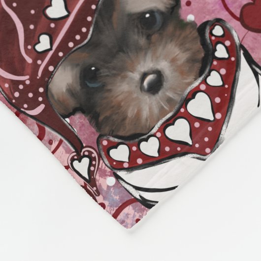 Couverture Polaire Yorkie Poo (Coin)
