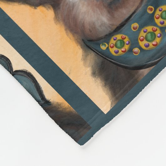 COUVERTURE POLAIRE YORKIE POO (Coin)