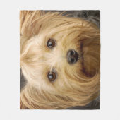 Couverture Polaire Yorkshire Terrier (Devant)
