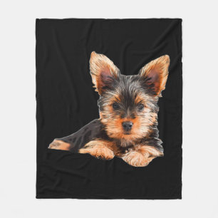 Couverture Polaire Yorkshire terrier Yorkie Chien chiot