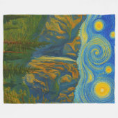 Couverture Polaire Yosemite Valley Yosemite National Park ala van Gog (Devant (Horizontal))