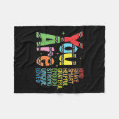 Couverture Polaire You Are Kind Smart Brave Motivational Back To Scho (Devant (Horizontal))