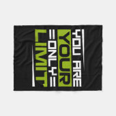 Couverture Polaire You Are Your Only Limit, Insration And Motivation  (Devant (Horizontal))