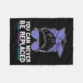 Couverture Polaire You Can Never Be Replaced Suicide Prevention Aware (Devant (Horizontal))