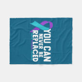 Couverture Polaire You Can Never Be Replaced Suicide Prevention Aware (Devant (Horizontal))