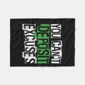 Couverture Polaire You Can't Desit Excuses Motivational For Entrepren (Devant (Horizontal))