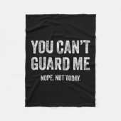 Couverture Polaire You Can't Guard Me  (Devant)